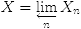 $X=\varprojlim_n X_n$
